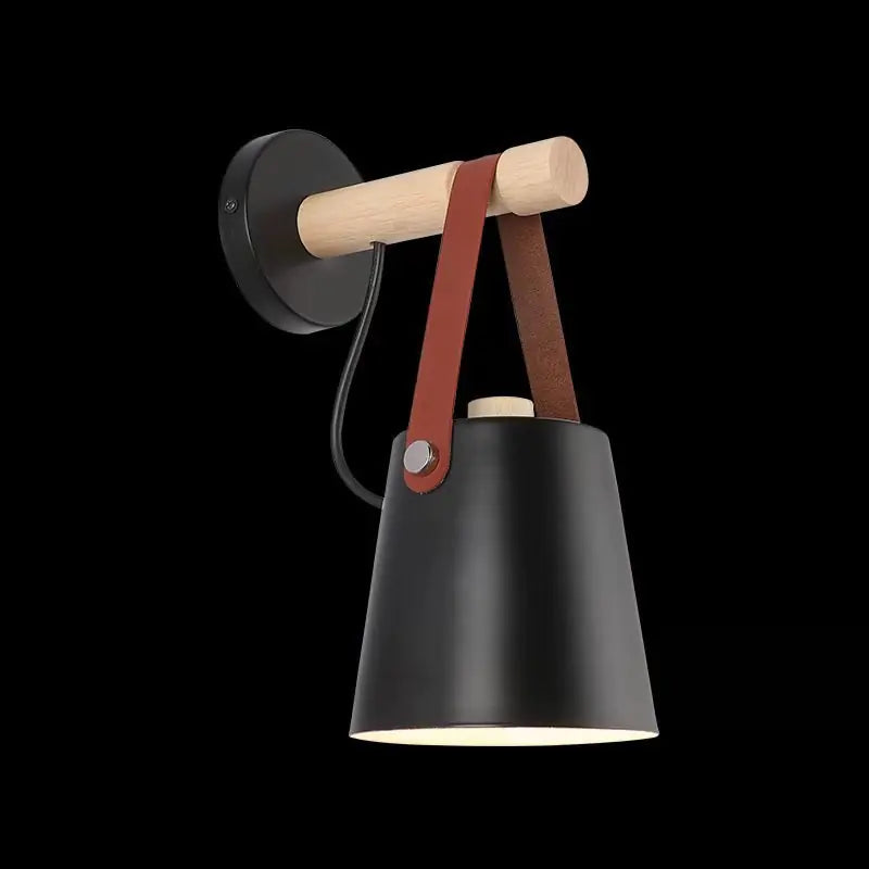 Macaron Table Lamp, Wooden Wall Light, Lighting Fixture
